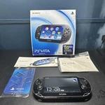 Sony Playstation Ps Vita PCH-1001 Handheld Console Black W/ Box Manual Case Ntsc Used. Price: $249.99.