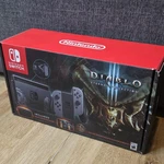 Nintendo Switch Diablo Eternal Collection Bundle Red Joy-con W/ Box Carry Case Open. Price: $425.00.