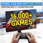 Kinhank X5 Pro Retro Video Game Emulator Console W/ Hard Drive & Controller Open. Price: $315.00.