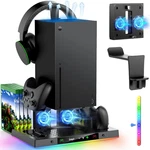 Meneea Upgraded Cooling Fan Charging Station For Xbox Series Console & Control New. Price: $52.74.