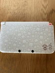 0491 Nintendo 3DS Ll White Monster Hunter Cat Design For Parts 390G. Price: $80.00.