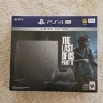 New Sony Playstation Pro PS4 The Last Of Us Part Ii Console CUH-7215B 1TB. Price: $750.00.