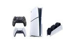 Sony Disc Console 1TB 2X Controllers & Charging Station SNY-BD-PS5SLIM Good. Price: $649.99.