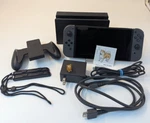 Nintendo Switch Gray Console W/ Joy Dock Charger +hdmi HAC-001 Used. Price: $157.00.