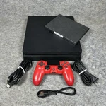 Sony Playstation 4 Slim 500GB Console CUH-2215A W/ Gta V, Controller, & Cords Used. Price: $129.99.