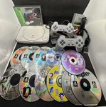 Sony Psone Console SCPH-101 Bundle + 2 Controllers Men Cards Games Lot Tested Used. Price: $90.00.