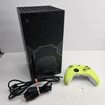 Microsoft Xbox Series 1TB Halo Infinite Edition Console W/ Controller Used. Price: $634.99.