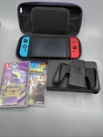 Nintendo Switch Console Bundle (pok Mon Violet ,crash Bandicoot & Travel Case) Used. Price: $280.00.