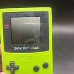 Nintendo Game Boy Color Kiwi Handheld System GBC-001- Plus Race Drivin Tested! Used. Price: $79.70.