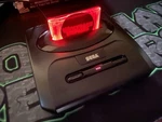 Sega Genesis Model 2! Red Led Mods! Text Controller, Av And Power Included! Used. Price: $190.00.