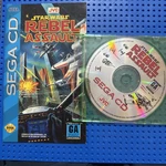 Star Wars Rebel Assault (sega Cd, 1993) Manual And Disk Only With Reg Card Good. Price: $20.00.