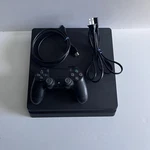 Sony Playstation 4 Slim 1TB Game Console CUH-2215B W/ Controller & Cables Used. Price: $139.95.
