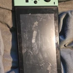 Nintendo Switch HAC-001 Black Tablet W/ Green Joy-con 32GB 720P Region Free Used. Price: $89.99.