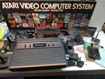 Atari 2600 Woody Console-complete Numbers Matching Box-low Serial #-4 Switch Used. Price: $179.99.
