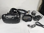 Htc Vive Vr Headset W/ Link Box And Cables & Original Tested Working Used. Price: $89.69.
