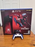 Sony Playstation Disc Console Marvel Spider-man 2 Limited Edition Bundle PS5 Open. Price: $800.00.