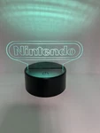 Nintendo Logo 3D Led Light Nes (show It Off) 8 Colors W/remote New. Price: $27.00.