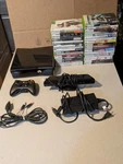 Microsoft Xbox 360 BUNDLE:37 Games, Controller, With Cables & Kinect Camera. Used. Price: $160.00.