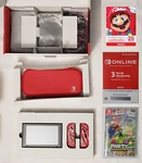 Rare Used Nintendo Switch (mario Red Joy-con Special Edition) + Bonus. Price: $358.24.