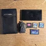 Nintendo Ds Lite Black UGS-001 W/ Charger, Case & Games Read Description Used. Price: $100.00.