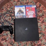 Sony Playstation PS4 1TB CUH-2115B Bundle With Controller & Games Used. Price: $120.00.