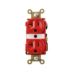 Pass & Seymour 5362-ARED Duplex Receptacle, Industrial Spec, 20A, 125V, New. Price: $27.50.