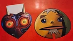 Super Rare 2000 Nintendo 64 Zelda Majoras Mask Pc 10X11" Set, Nvr Used New. Price: $99.00.