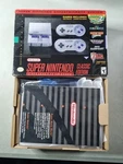 Authentic Snes Super Nintendo Classic Mini CLV-201 Entertainment System 21 Games Open. Price: $175.99.