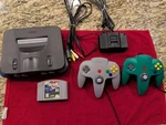 Nintendo N64 Console Bundle With 1 Game Used. Price: $110.00.