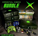 Original Microsoft Xbox Console Bundle Controller/games/cables Tested & Working! Used. Price: $329.00.