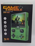 Retro Handheld Game Console-model X6-DUAL JOYSTICK-640 Res & 480 PIX-3.5" Screen Open. Price: $20.00.