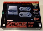 Super Nintendo Snes Mini Classic Home Console + Original Packaging & Paperwork New. Price: $115.00.