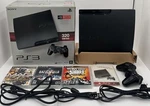 Sony Playstation Slim PS3 320GB Black W/ Box & Game Lot Works - Original Owner Used. Price: $274.99.