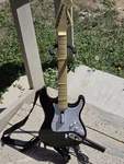 Rock Band Guitar Fender Stratocaster Harmonix 822152 Wired Xbox 360 Used. Price: $89.99.