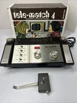 Vintage Tele Match 4 Tv Computer Game Console Model 7700 Pong Untested Box For. Price: $30.00.