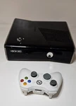 Microsoft Xbox 360 Slim Console Leads & Controller - Great Condition Used. Price: $108.38.