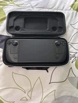 Valve Steam Deck Oled 512GB Black Handheld Console (used, With Case, No Charger). Price: $750.00.