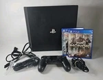 Sony Playstation PS4 Pro Controller W/ 2 Random Games Tested Working Great Used. Price: $149.99.