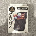 Hyper Mega Tech Super Pocket Neogeo Edition Handheld, Evercade, Usb-c, 2.8" Ips New. Price: $50.00.