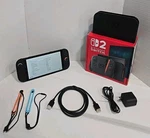 Nintendo Switch 2 Console Gaming System Cib Bee 001 Black Open Box Tested Vgc. Price: $429.99.