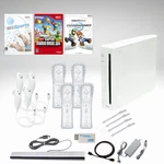 Nintendo Wii Console Bundle Hdmi Sports Mario Kart 1-4 Controllers Tested Used. Price: $180.49.