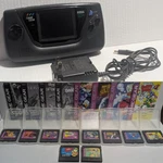 Sega Gear Gaming Console WORKING.ORIGINAL.TESTED.10 Games.manuals And Cases Used. Price: $349.00.