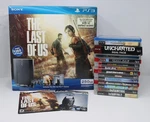 Sony Playstation 3 Slim The Last Of Us/batman Arkham Origins 250GB Lot 17 Used. Price: $256.00.