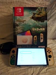 Nintendo Switch Oled Legend Of Zelda: Tears The Kingdom Edition W/ Protector Open. Price: $329.95.
