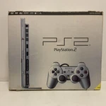 Sony PS2 Playstation Slim Console Silver Pal SCPH-70002 #3 Matching S/n Used. Price: $266.47.