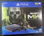 Sony Playstation 4 Slim 1TB Jet Black CUH-2215B Cod Modern Warfare Bundle New. Price: $683.89.