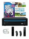 Black Nintendo Wii Console Bundle With Just Dance 3 Sports And 2 5Z Used. Price: $205.48.