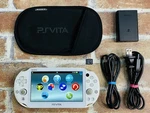 Ps Vita PCH-2000 White ZA12 Sony Playstation Japan Charger 16GB Pouch Tested Ddp Used. Price: $152.98.