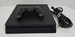 Sony PS4 Slim Playstation 1TB Bundle With Controller And Cables - Tested Used. Price: $129.99.