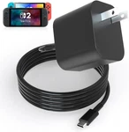 For Nintendo Switch 2 Ac Power Supply Adapter Home Wall Travel Charger Cable 3A New. Price: $14.99.